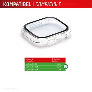 DISPLEX 10H Panzerglas Apple Watch SE3/SE2/SE (44mm)