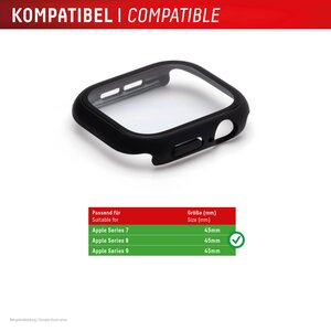 DISPLEX 10H Panzerglas Apple Watch 9/8/7 (45mm)