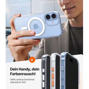 TORRAS Hülle für Apple iPhone 17 Smartphone - Durchsichtig