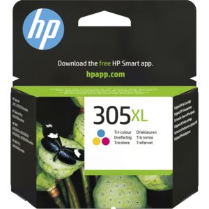 HP 305XL Cyan/Magenta/Gelb Original Druckerpatrone mit hoher Reichweite