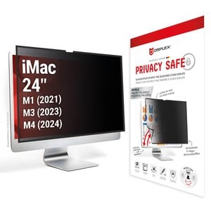 DISPLEX PRIVACY SAFE Blickschutzfilter für Apple iMac 24" M1 (2021)/ M3 (2023)/ M4 (2024)