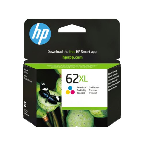 INK CARTRIDGE NO 62 XL C/M/Y