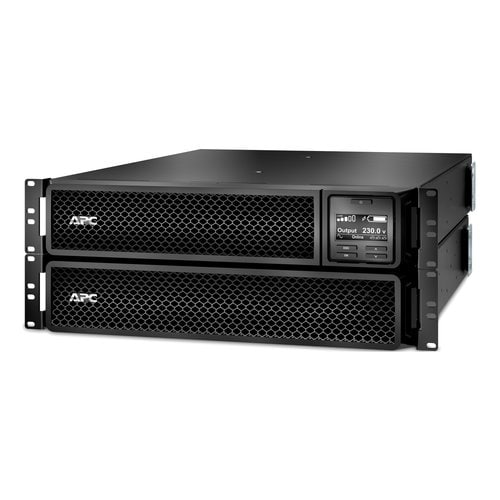 APC Smart-UPS On-Line, 3kVA, Rackmontage 2HE, 230V, 8x C13+2x C19 IEC Ausgänge, SmartSlot, verlängerte Laufzeit, inkl. Mon