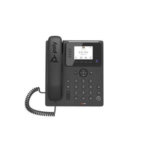 Poly CCX 350 Business-Medientelefon für Microsoft Teams und PoE-fähig