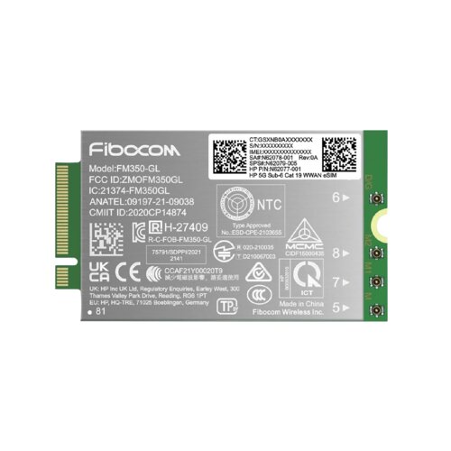 HP 5G Sub-6 Cat 19 WWAN