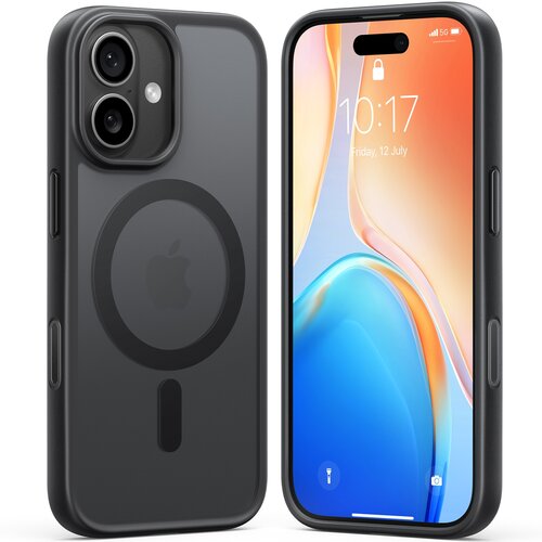 TORRAS Hülle für Apple iPhone 17 Smartphone - Schwarz