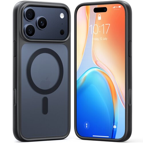 TORRAS Hülle für Apple iPhone 17 Pro Max Smartphone - Schwarz