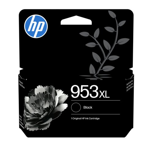 HP 953XL Schwarz Original Tintenpatrone mit hoher Reichweite