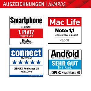 DISPLEX Premium Glas (Full Cover) für Samsung Galaxy A35/A55 5G