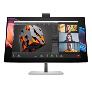 HP 727pm 27 Zoll Klasse Webcam 4K UHD LED-Monitor - 16:9 Format - Schwarz, Silber - 68,6 cm (27 Zoll) Viewable - IPS-Schwa
