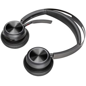 Poly Voyager Focus 2 USB-C-C Headset +USB-C/A-Adapter +Ladestation