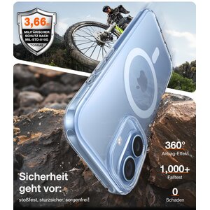 TORRAS Hülle für Apple iPhone 17 Smartphone - Durchsichtig