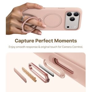 TORRAS Hülle für Apple iPhone 17 Pro Max Smartphone - Rosa