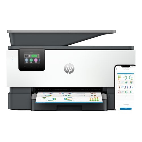 HP Officejet Pro 9120E - Tintenstrahl-Multifunktionsdrucker - Kopierer/Fax/Drucker/Scanner