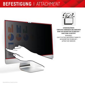 DISPLEX PRIVACY SAFE Blickschutzfilter für Apple iMac 24" M1 (2021)/ M3 (2023)/ M4 (2024)