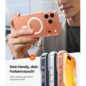 TORRAS Hülle für Apple iPhone 17 Pro Smartphone - Durchsichtig