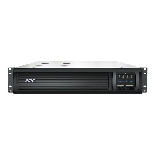 APC Smart-UPS, Line Interactive, 1500VA, Rackmontage 2HE, 230V, 4 IEC C13-Stecker, SmartConnect Port+SmartSlot, AVR, LCD