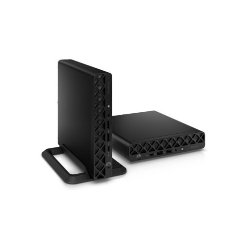 HP EliteDesk 8 Mini G1a Desktop PC. Prozessorfamilie: AMD Ryzen™ 5, Prozessor: 220. Speicherkapazität: 16 GB, Interner Spe