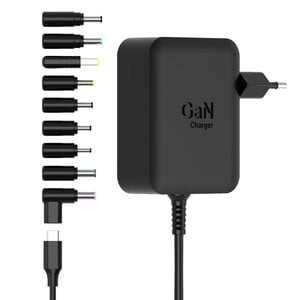 POWER SUPPLY 100W GaN - TYPE C + UNIVERSAL - PLUG IN - EU