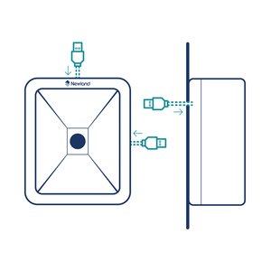Newland FR27 Urchin - 105 mm Distance de lecture - 1D, 2D - CMOS - USB - IP42