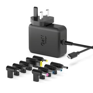 POWER SUPPLY 100W GaN - TYPE C + UNIVERSAL - PLUG IN - EU