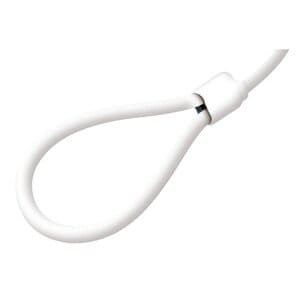Câble de sécurité à clé avec 2 têtes pivotantes - Encoche T-Lock (compatible clé pass)