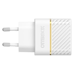 OtterBox chargeur secteur premium fast charge 20W - 1x USB C (3A/ 20W) - blanc