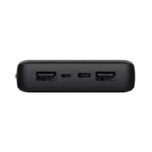 Trust Mobile Primo Batterie Externe Rapide 20000mAh, Power Bank USB-C 3A Grande Capacité, 3 Entrées, Chargeur iPhone, iPad