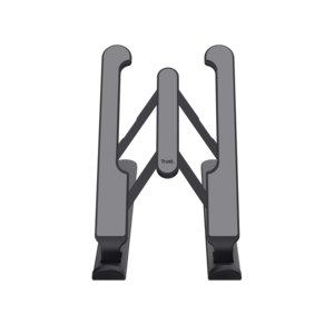 Trust Primo Support Ordinateur Portable Pliable, Support Laptop 16 Pouces Léger Ergonomique, 6 Niveaux de Réglage, Support