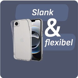 Just in Case - Coque pour Apple iPhone 17e, iPhone 16e Smartphone - Transparent - En vrac - Résistant aux rayures, aux cou