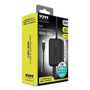 POWER SUPPLY 100W GaN - TYPE C - AC CABLE - EU