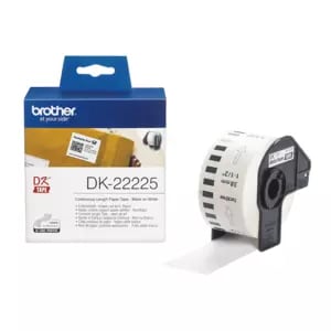 Etiquette polyvalente Brother DK-22225 - 38 mm Width x 30,48 m Longueur - Rectangle - Impression thermique directe, Transf