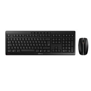 Clavier et souris CHERRY STREAM DESKTOP - Suisse - USB Sans fil - 105 Touches - Couleur du clavier/pavé tactile: Noir - US