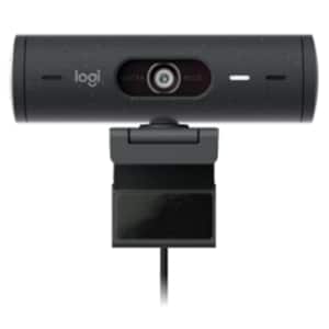 Webcam Logitech BRIO 505 - 4 Mégapixels - 60 fps - Graphite - USB Type C - Vidéo 1920 x 1080 - Autofocus - 90° Angle - 4x 