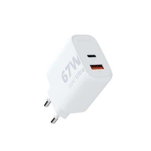 Xtorm-BULK- Chargeur GaN2 Ultra-RAPIDE- 65 W - Adaptateur Secteur universel – 1 port USB - 1 port USB Type-C Pour Ordinate
