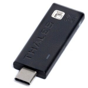 Thales SafeNet eToken Fusion NFC PIV – Clé de sécurité USB-C certifiée FIDO2 et PKI 