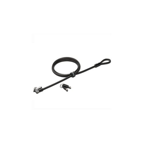 C?ble de s?curit? N17 ? cl? Kensington pour Ordinateur Portable et Tablette avec encoche non standard wedge