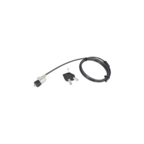 Câble de verrouillage Urban Factory CRS78UF Pour Ordinateur Portable - 1,80 m Câble - Fermeture à clé - Translucide, Métal