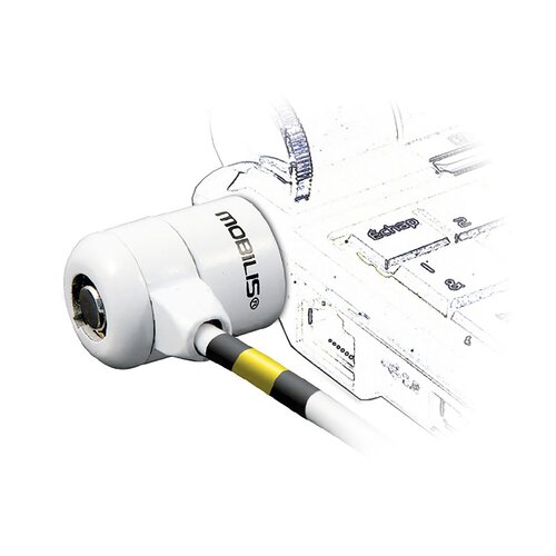Câble de sécurité à clé - Encoche standard T-Lock