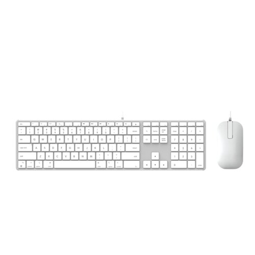 Pack Clavier AZERTY et Souris USB-C ZAGG Argent pour macOS et iPadOS