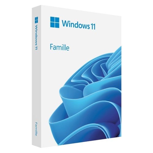 Microsoft Windows 11 Home - Licence OEM - Français - 1 Licence - DVD-ROM - PC - Espace de disque dur minimum: 64 Go, RAM m