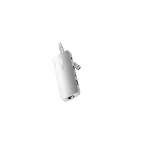 LINQ - Hub USB-C Pro 8en1 8K HDMI Ethernet 2.5GbE PD 100W station studio