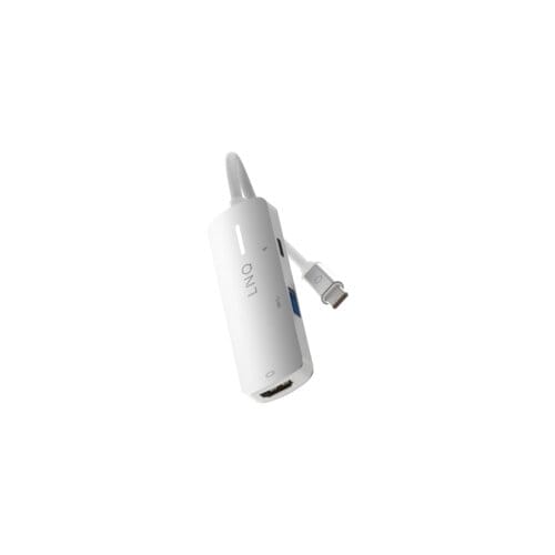 LINQ - Hub USB-C 3en1 HDMI 4K Power Delivery USB-A adaptateur multiport compact