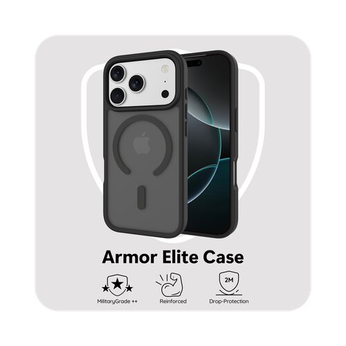 JustinCase - Coque Renforcée - MagSafe iPhone 17 Pro Grade Militaire
