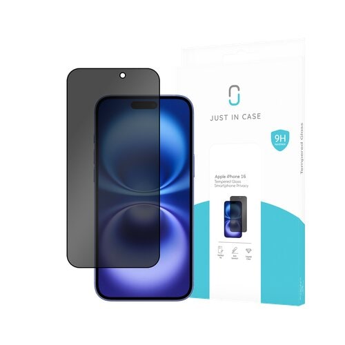 JustinCase - Verre Trempé Privé - iPhone 16