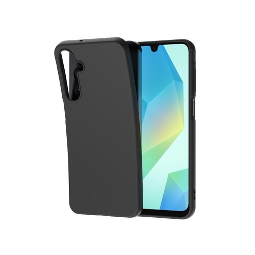 JustinCase - Coque Galaxy A16 TPU recyclée GRS protection écoresponsable - noir