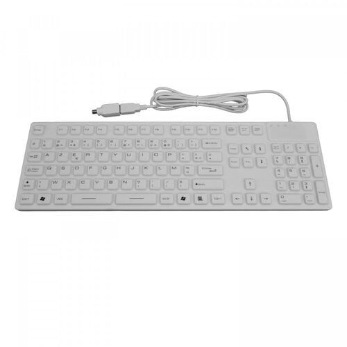 Clavier MCL - Câble Connectivité - Blanc - Silicone