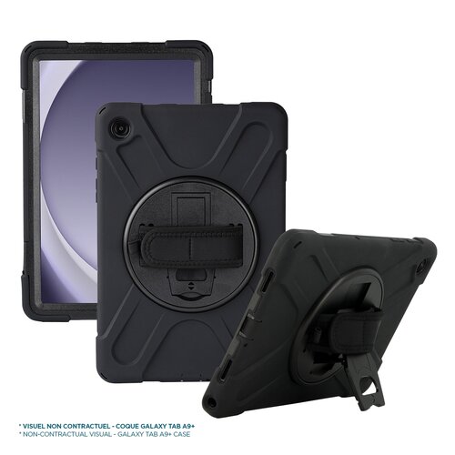 Coque de protection renforcée avec bandoulière pour Galaxy Tab A11+ / Galaxy Tab A9+ (11'') - ALL IN CASE