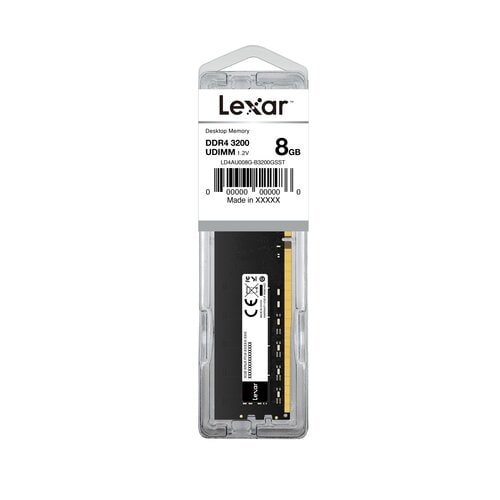 Lexar® DDR4 8GB 288 PIN U-DIMM 3200Mhz, CL22, 1.2V-
