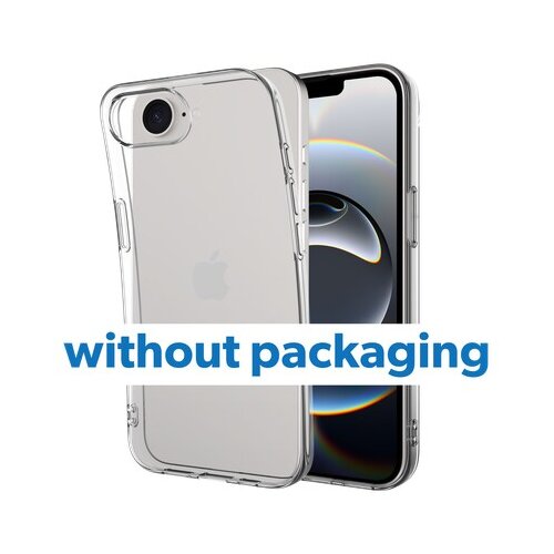 Just in Case - Coque pour Apple iPhone 17e, iPhone 16e Smartphone - Transparent - En vrac - Résistant aux rayures, aux cou